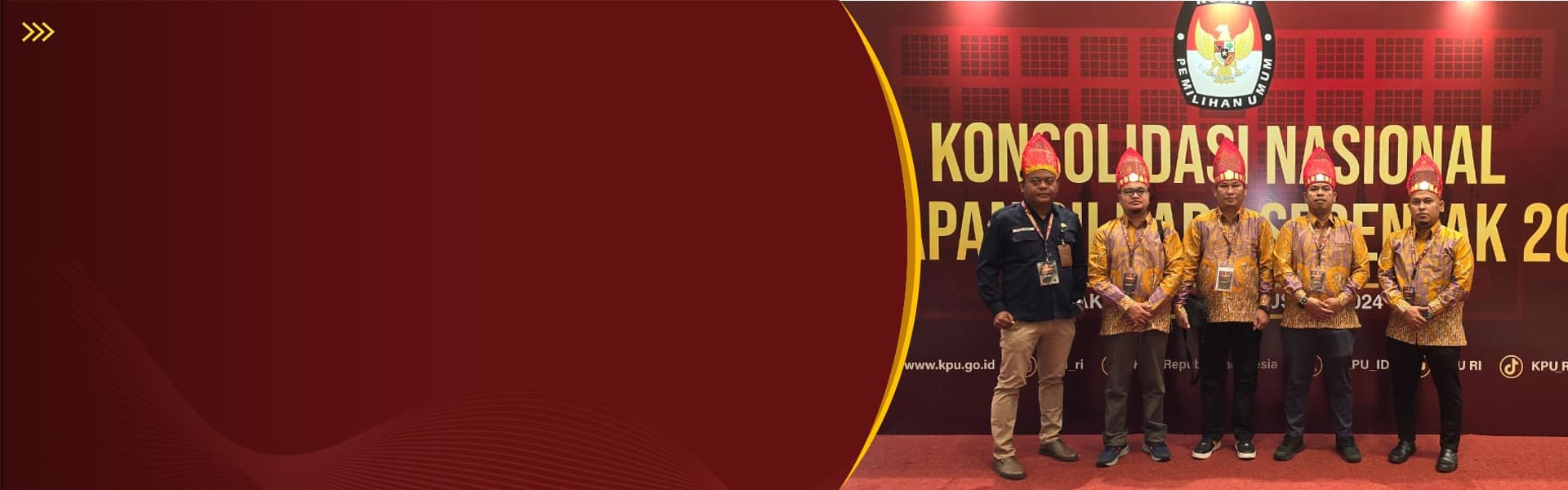 KPU Labuhanbatu Selatan Mengikuti Rapat Konsolidasi Nasional Kesiapan Pilkada Serentak 2024