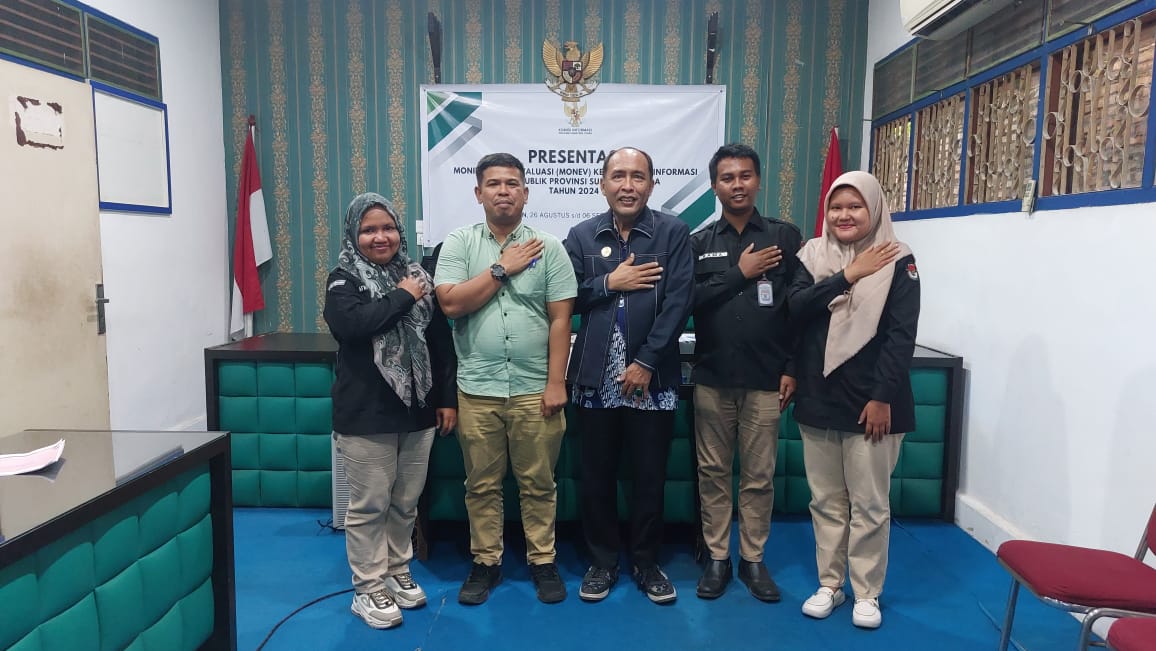 Presentasi E-Monev KOMISI INFORMASI PUBLIK PROVINSI SUMATERA UTARA